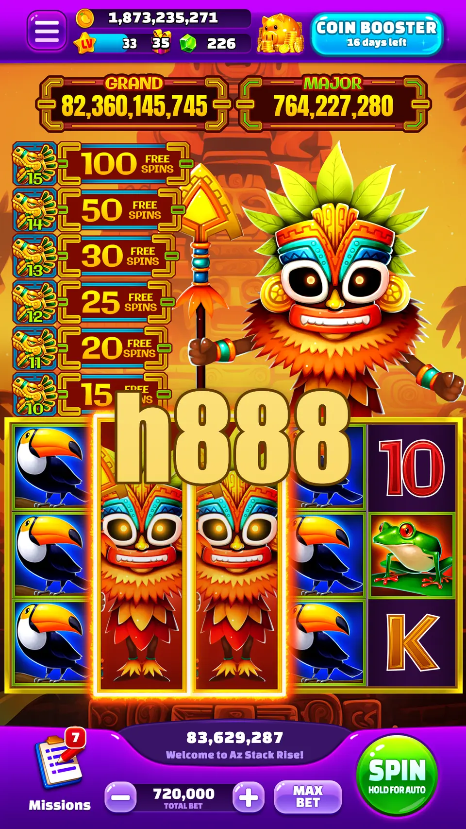 h888 Tangkapan Layar Resmi APK